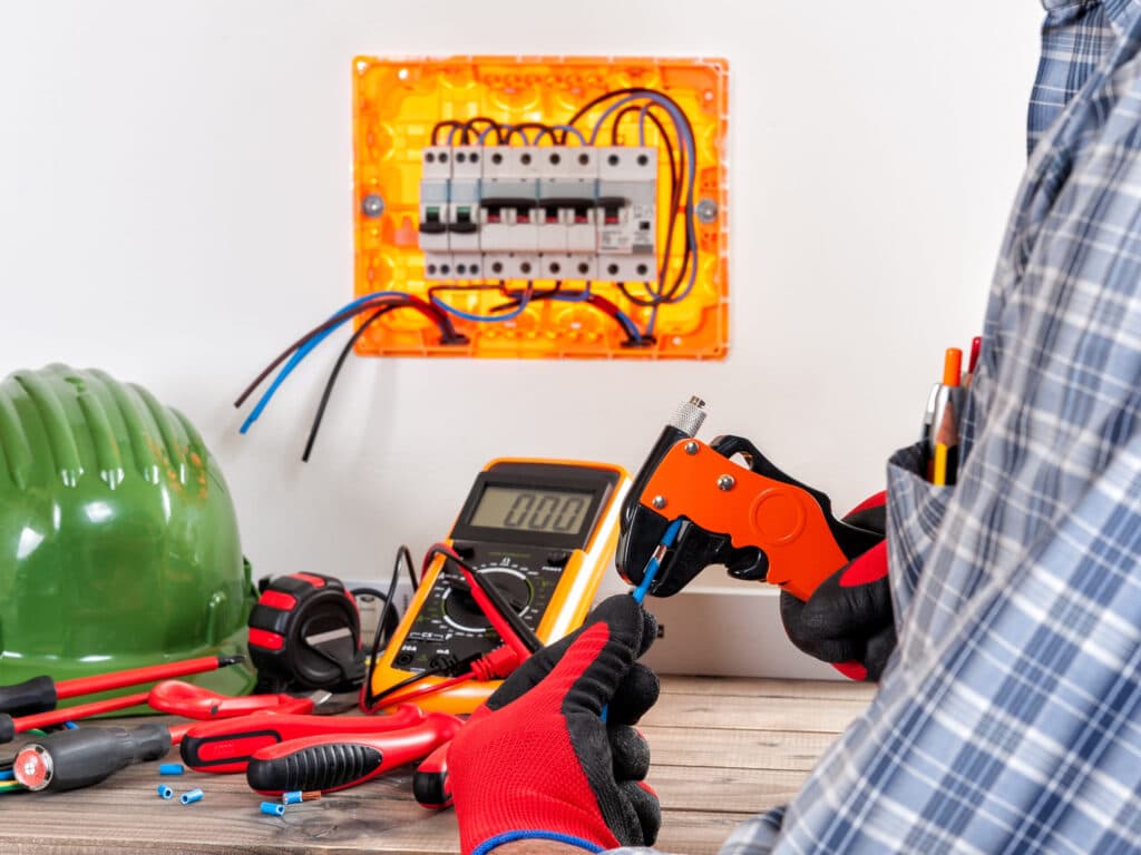 Professional electricians