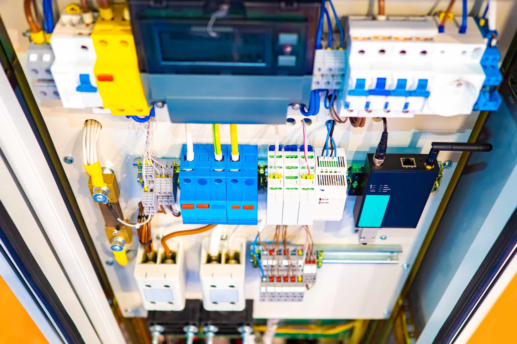 Power Conditioner Equipment in the Switch Box.