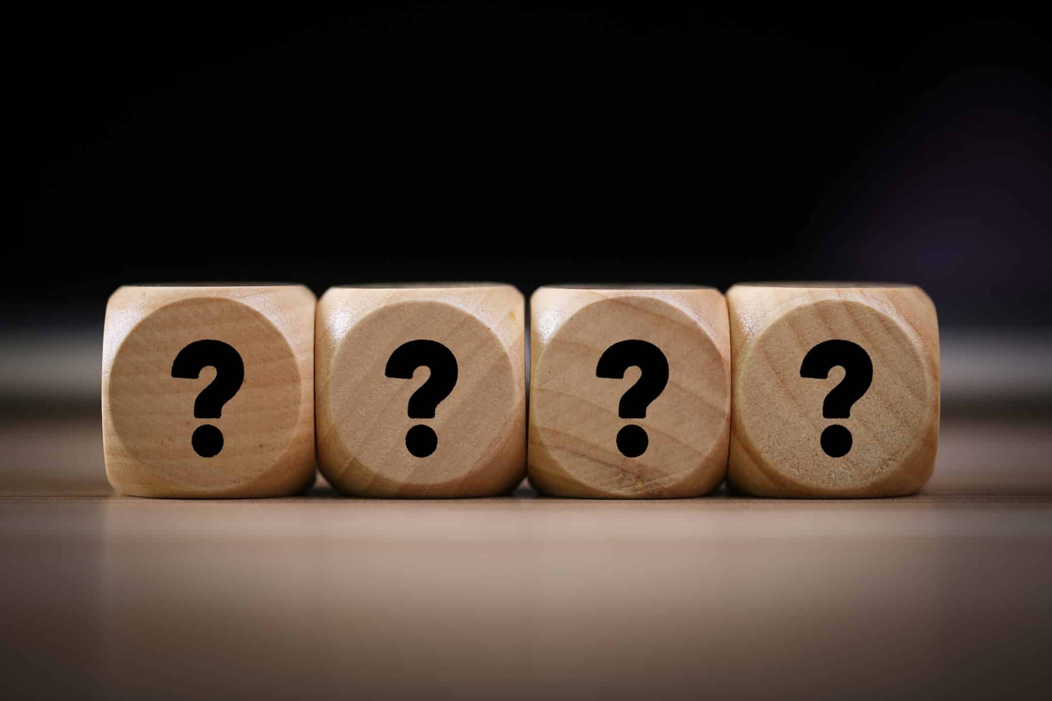 Question Mark Wooden Blocks, Electrical Panel Upgrades.