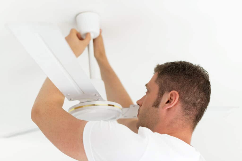 Installing Ceiling Fans.
