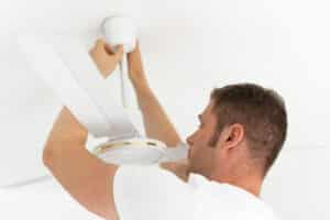 Installing Ceiling Fans.