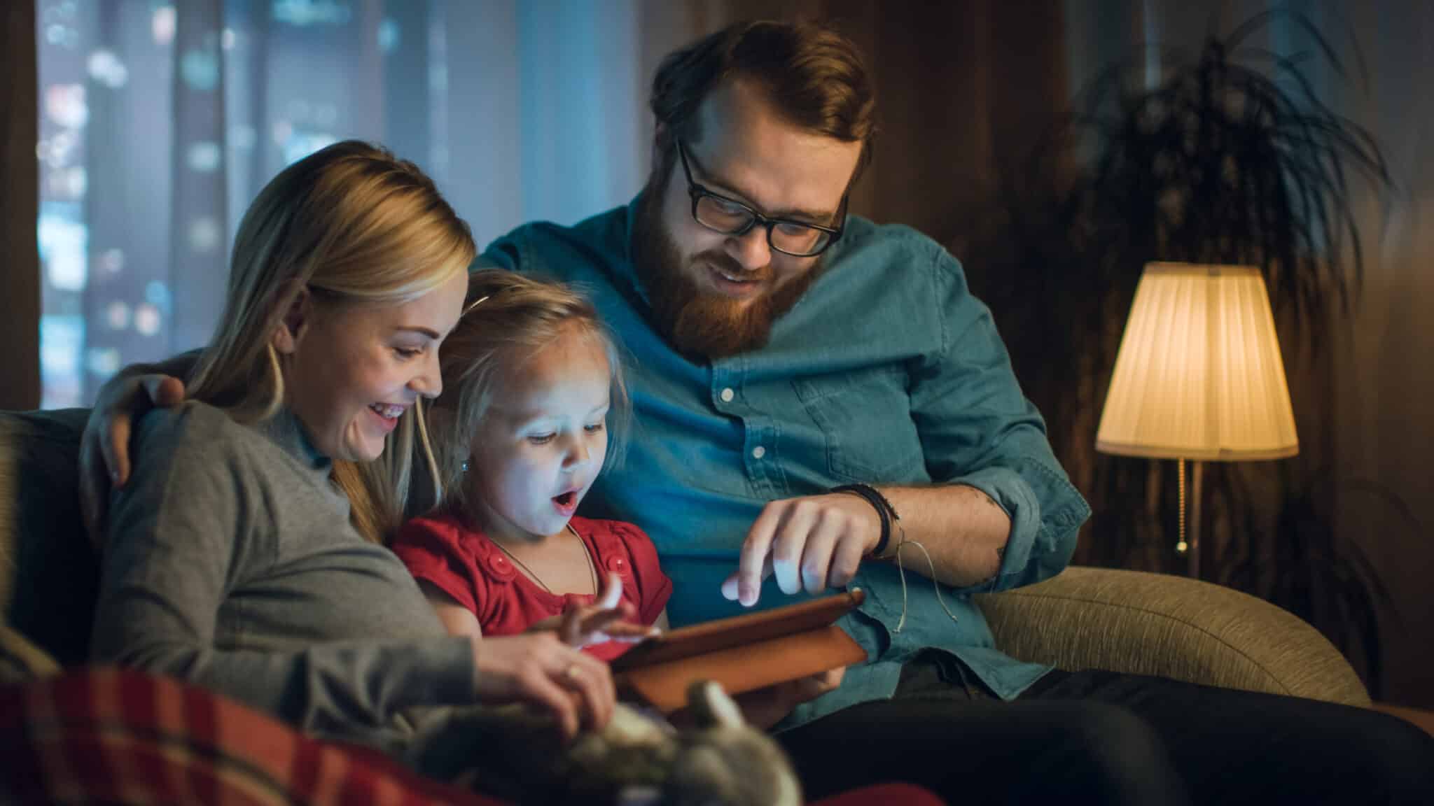 Father, Mother and Little Daughter, Smart Home Integration.